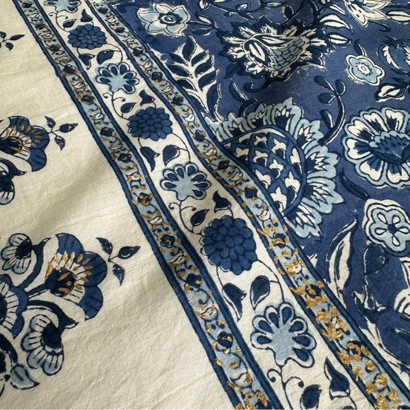 Fabindia Cotton Scarf/Sarong – Block Print – 120x190cm - Picture 6 of 6